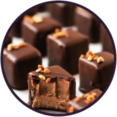 Giandujas y cremas untables de chocolate